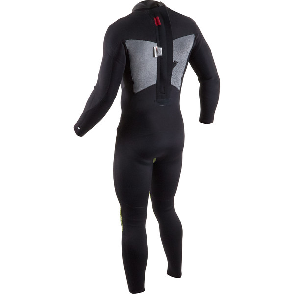 2020 GUL Mens 3/2mm Response Back Zip Wetsuit RE1231B7 Black / Red